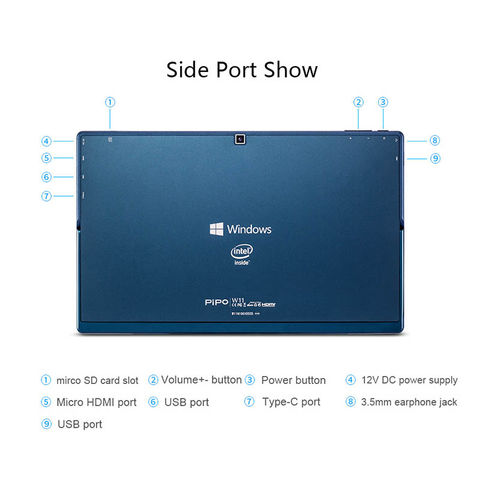 Compre Clásico Wifi Tablet Pc Portátil Pipo W11 11,6 Pulgadas De