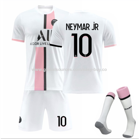 Paris Saint-Germain Messi No30 Name & Number T-Shirt - White - Mens