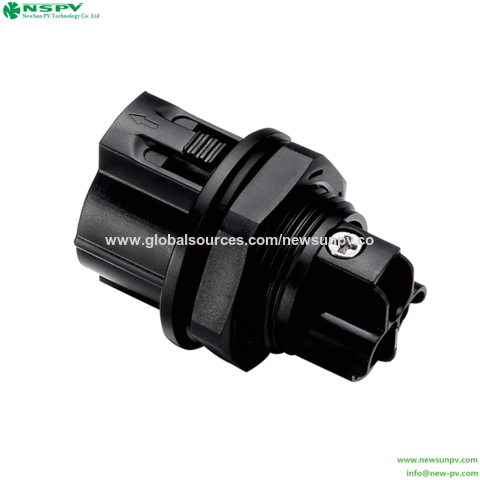 Bulk Buy China Wholesale Solar Ac Connector Plug In Grid Tie Inverter 3pins  Solar Inverter Ac Connector $5.5 from Dongguan NewSun PV Technology Co., Ltd