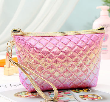 Source BSCI LVMH Large Capacity Woven Pattern Cosmetic Pouch