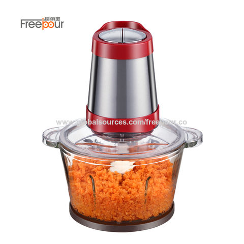 3L Chopper Electric Automatic Mincing Machine Stainless Steel Vegetable  Fruit Meat Cutter Blender Food Processor Meat Grinder - China Food Chopper  and Meat Grinder price