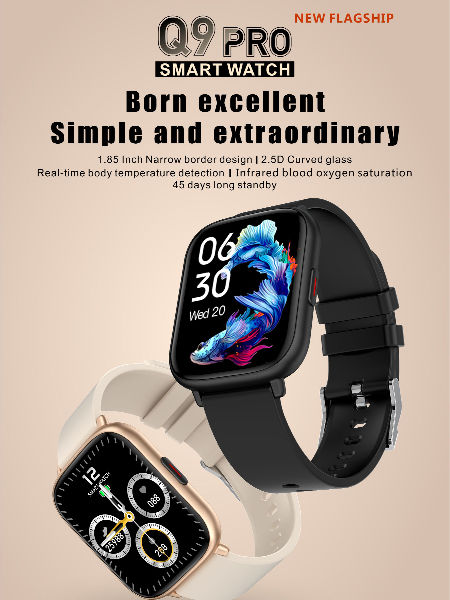 2022 Hot Selling Q9 pro GT2 Smart Watch 1.85 Big Screen SpO2 BP Heart rate  monitoring smart band, smart bracelet smart band fitness smart band - Buy  China relojes inteligentes wearable devices