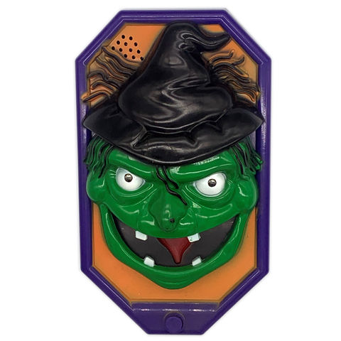 Witch Doorbell With Moving Tongue Witch Doorbell With Moving Tongue