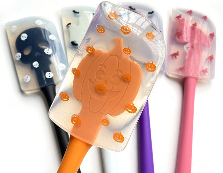 Buy Wholesale China Silicone Spatula Creative Halloween Pattern Design  Cream Cake Baking Spatula For Kitchen & Silicone Spatula at USD 2.45