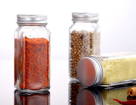 Buy Wholesale China Kitchen Spice Jars Use Square Jars Bilk Clear
