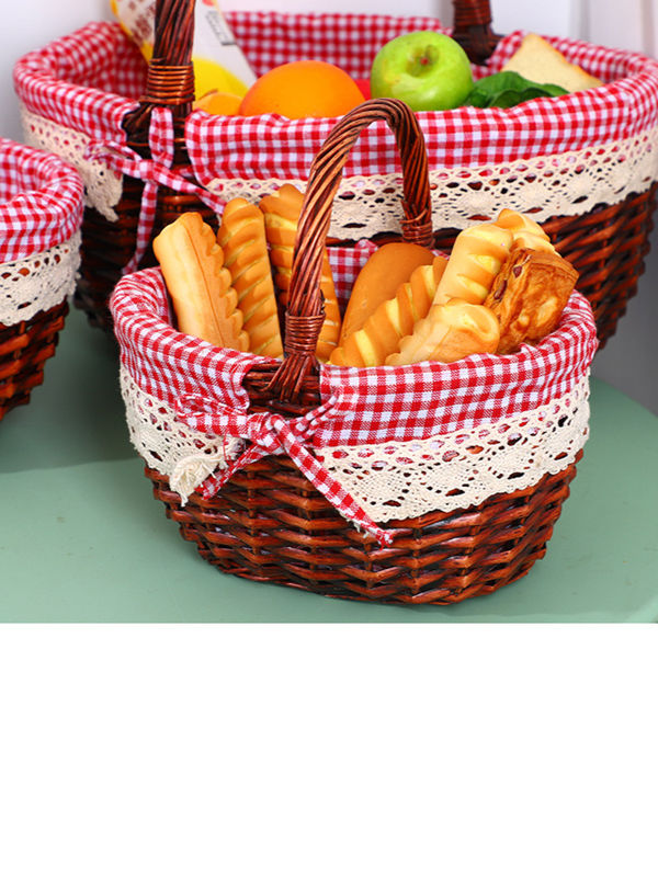  Premier Housewares 1901048 Picnic Basket Bread Basket