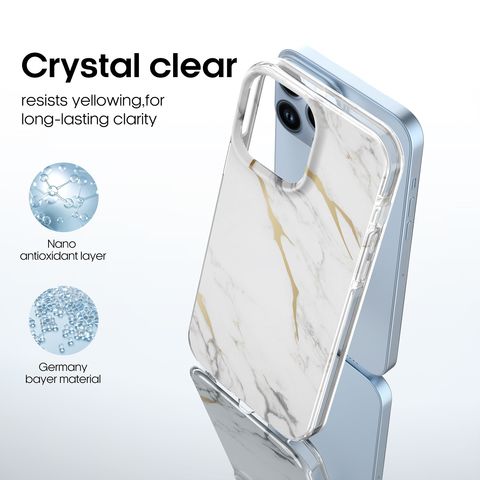 IMD Handyhülle für iPhone 13 Marmor TPU Handyhülle stoßfest kundenspezifische Hülle für iPhone 14