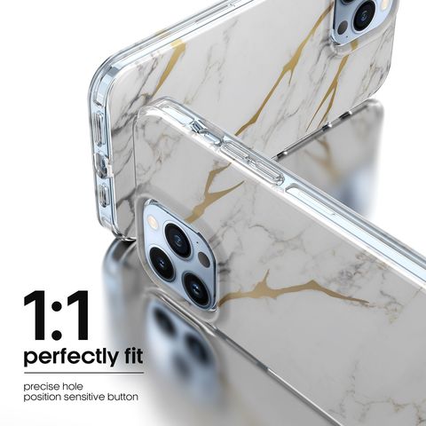 IMD Handyhülle für iPhone 13 Marmor TPU Handyhülle stoßfest kundenspezifische Hülle für iPhone 14