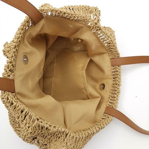 Summer Fashion Simple Shoulder Bags Large Capacity Paper Straw Beach Handbag  - China Replicas Bags and Wholesale Replicas Bags price