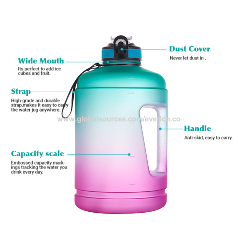 Buy Wholesale China 3800ml Bpa-free 1gallon Plastic Water Bottle