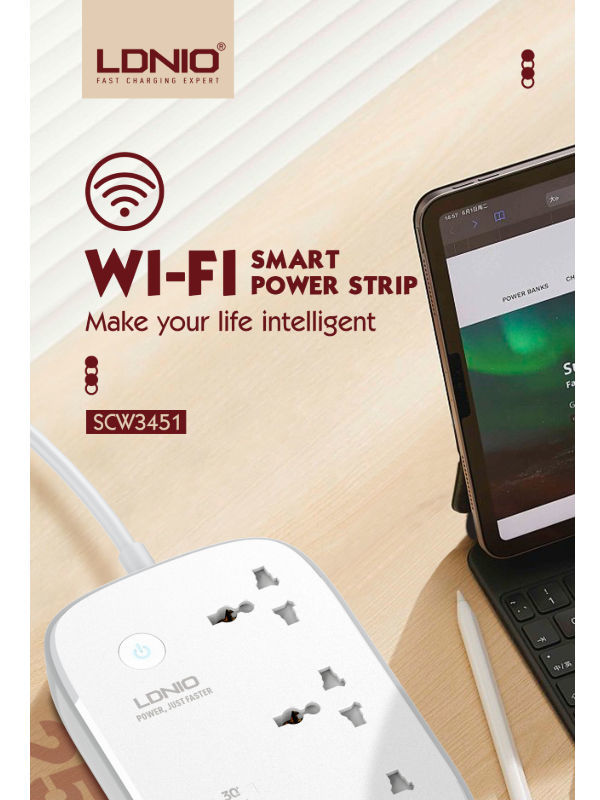 LDNIO Wifi socket Air Conditioning Remote Control Wireless smart wifi strip power socket supplier