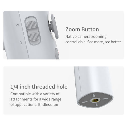 2022 Nello Foldable 3-Axis Mobile Phone Stabilizer With Metallic Housing, Smartphone Gimbals supplier