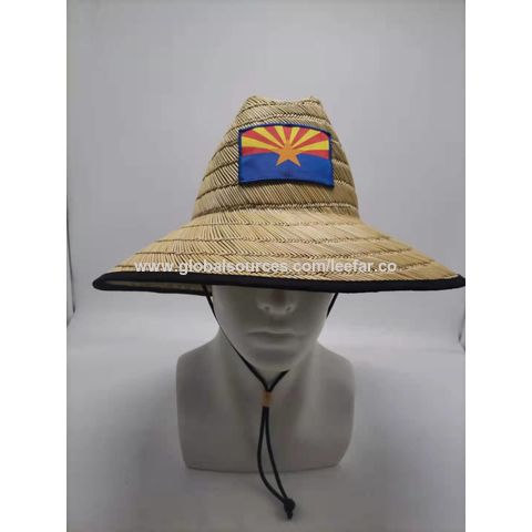Factory Direct High Quality China Wholesale Straw Hat With Woven Patch  $3.95 from Zhongshan Leefar Hats Factory Ltd