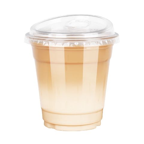 250 Pack] 10oz Cups, Iced Coffee Go Cups and Dome Lids