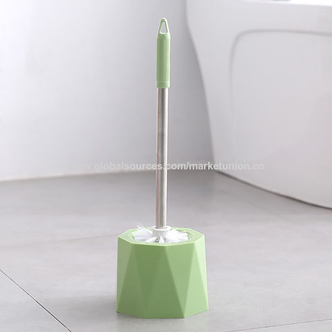 Bathroom Disposable Cleaning Toilet Brush Long Handle No Dead Angle  Cleaning Brush Replacement Brush Head Cleaning Tool