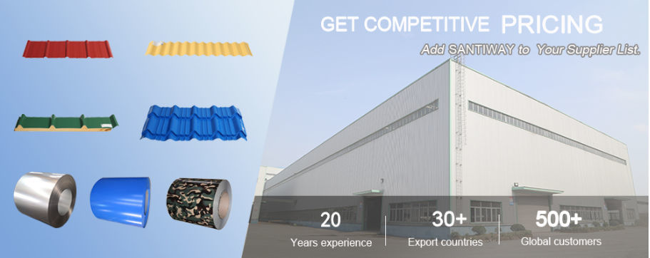 Corrugated Steel Sheet for Roofing steel Sheet Porcelain Tile supplier