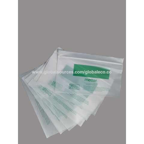 Achetez en gros Sac D'emballage Biodégradable Givré Mat Avec