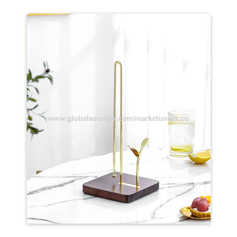 Exquisite European Style Patterned Metal Paper Towel Holder For Kitchen &  Dining Table, Home/hotel Storage & Decoration, Gold Luxury Simple Design Bar  Napkin Holder