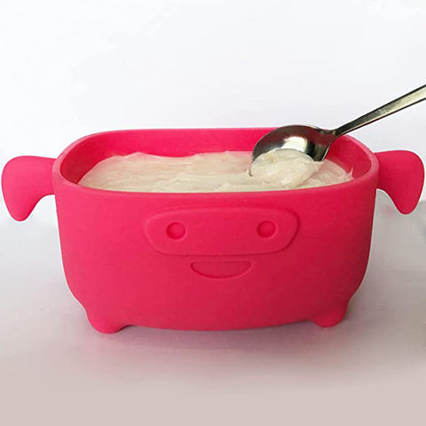 1pc Silicone Pig-shaped Grease Container