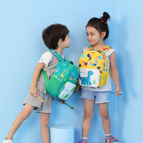 Cartoon Dinosaur Backpack For Kids 2-5 Years Old, Kindergarten