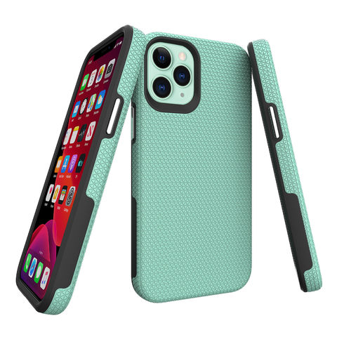 Coque de luxe en fibre de carbone noir ultra mince pour iPhone 13 Pro Coque de résistance aux rayures