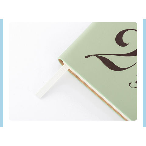 Planificador mensual manual de subeficiencia de cuenta manual A5 de calendario 2021 con logotipo personalizado