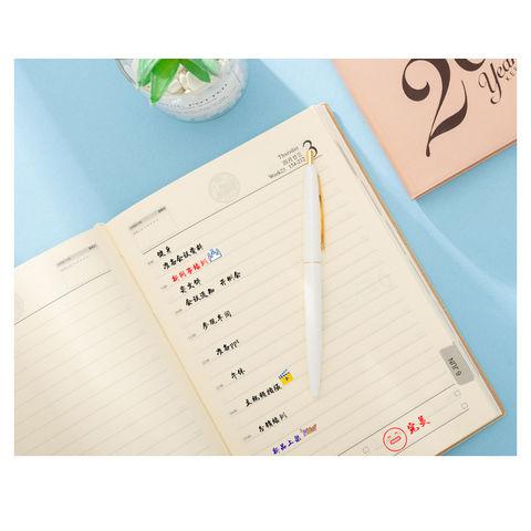 Planificador mensual manual de subeficiencia de cuenta manual A5 de calendario 2021 con logotipo personalizado