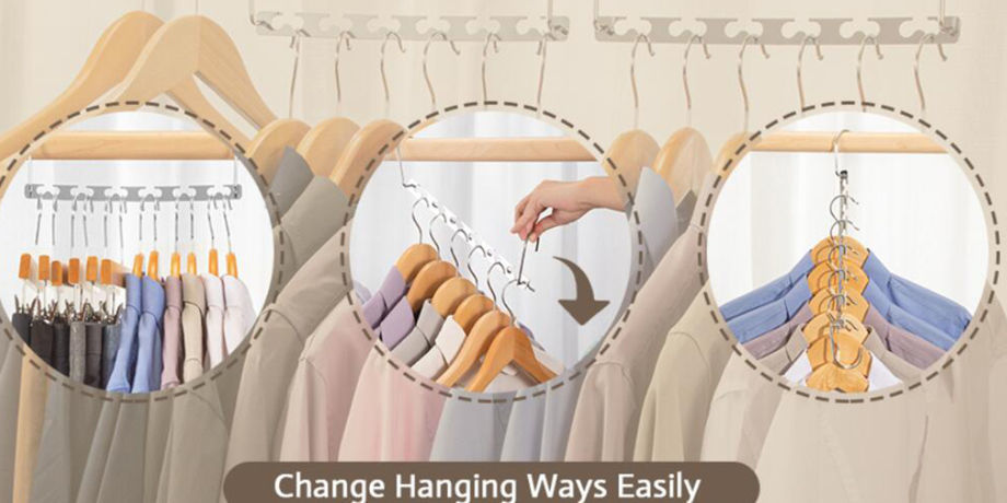 Buy Wholesale China Metal Magic Hangers Space Saving Hangers Closet Space  Saving Wardrobe Clothing Hanger Organizer & Metal Magic Hangers at USD  21.61