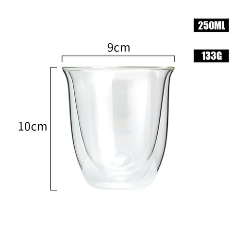 Buy Wholesale China 90ml Espresso Cups With Unique Design – Borosilicate  Double Walled Glassware For Morning Coffee & Glass at USD 1.12