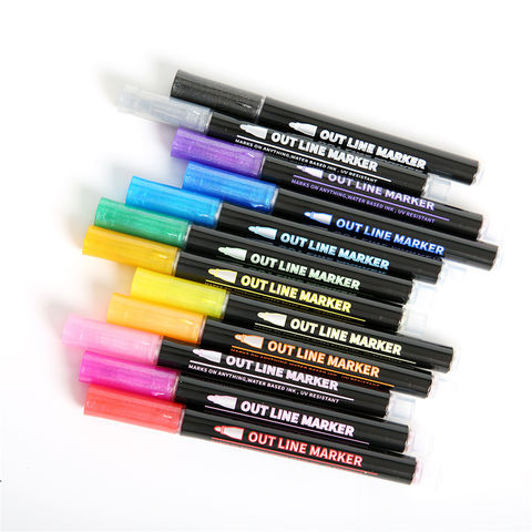 Metallic Paint Marker Pens for Artists for sale