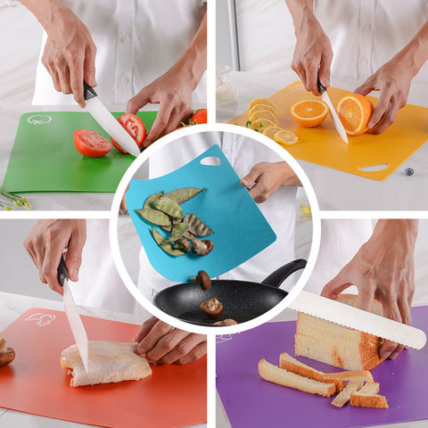 Kitchen Plastic Chopping Board Non-slip Frosted Cutting Board