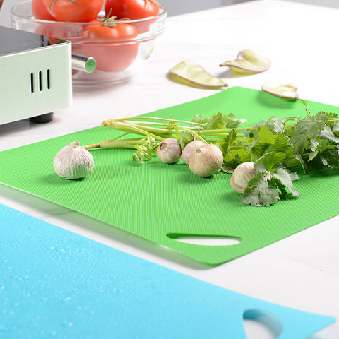 6pcs/set Cutting Board Mats Flexible Plastic Non-slip Rectangle