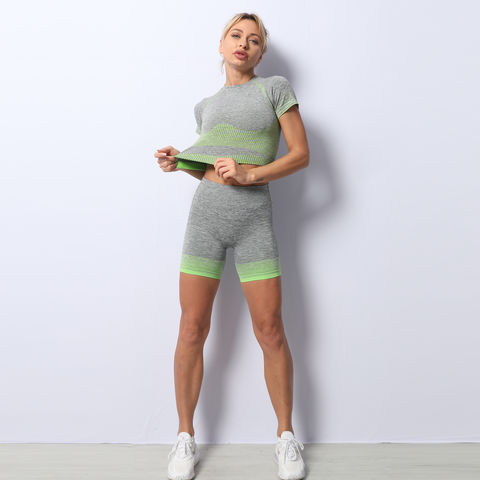 Buy Wholesale China Shein Women Seamless Workout Outfits Yoga 2