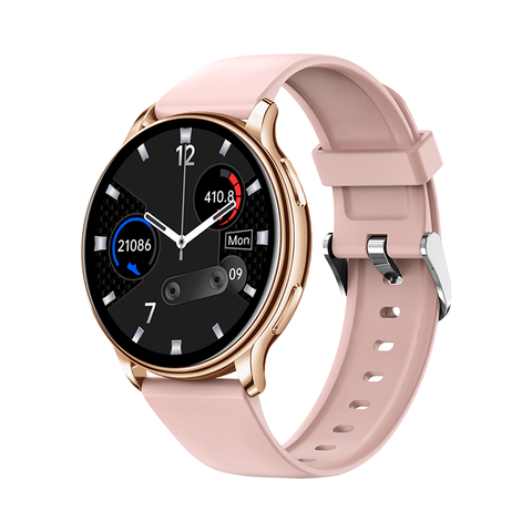 Smartwatch com chamada via discagem, detecção de temperatura corporal e saúde, lembrete do período menstrual