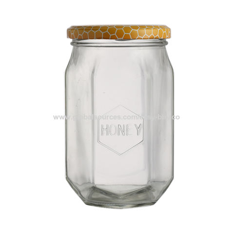 Plastic Jars with Lids 8oz Mini Honey Jar - China Honey Jar and