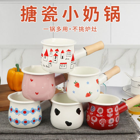 Buy Wholesale China Design Mini Single Handle Ceramic Milk Pot Soup Pot  Cooking Pot Stockpots & Stockpots,ceramic Pot ,cooking Pot, Design Pot, at  USD 1.61