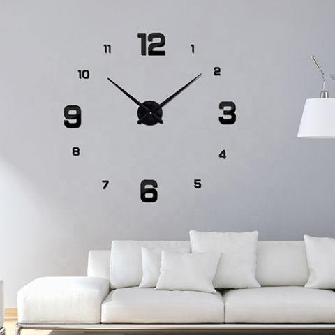 1 Reloj Pared Acrílico Diy, Pegatina Pared Reloj Moderno, Reloj