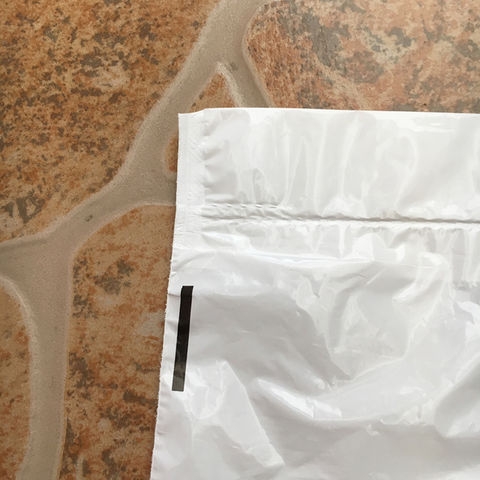 Custom Printed Logo Poly Hotel Laundry Bags Drawstring Plastic Bags for sale at factory direct price