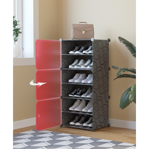 Buy Wholesale China Simple Shoe Rack Multi-layer Dustproof Assembly Storage Shoe  Cabinet Dormitory Small Shoe Rack & Shoe Rack at USD 0.98