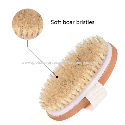 Loofah Sponge Back Scrubber with Long Wooden Handle - Wholesale Bamboo  toothbrushes