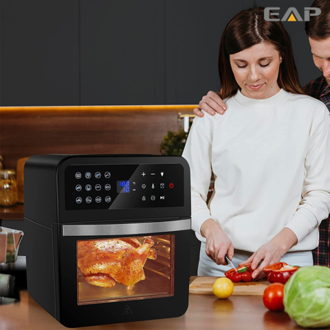 Buy Wholesale China Eap Air Fryer Convection Oven With Visible Glass Window  Large, 15l Capacity, Digital Control & 15l Air Fryer Oven at USD 20