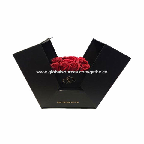 Buy Wholesale China Luxury Drawer Style Preserved Fresh Flower Jewelry Box  Gift Box Valentines Day Packaging Gift Box & Valentines Gift Boxes at USD  8.8