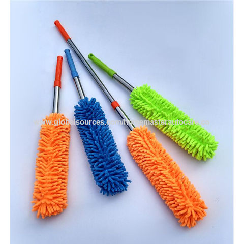 Microfiber Feather Long Handle Dusters for Dust and Cobweb Cleaning  All-Round Home Cleaning/car cleaning-C factory and manufacturers