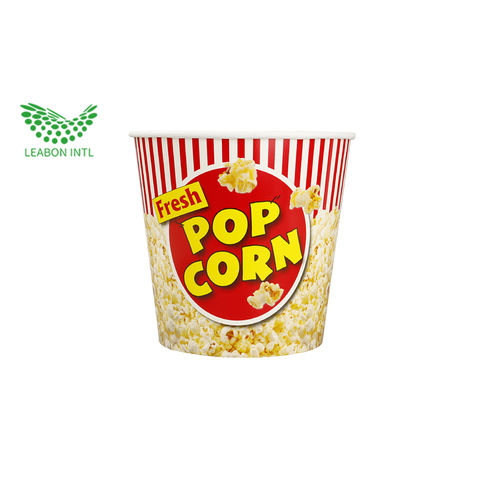 Wholesale Custom Personalized Logo Print Food Grade Kraft Popcorn