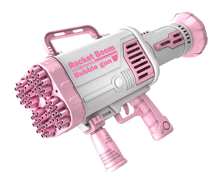 BUBBLE BLASTER - ROCKET BOOM - BUBBLE MACHINE - BUBBLE GUN