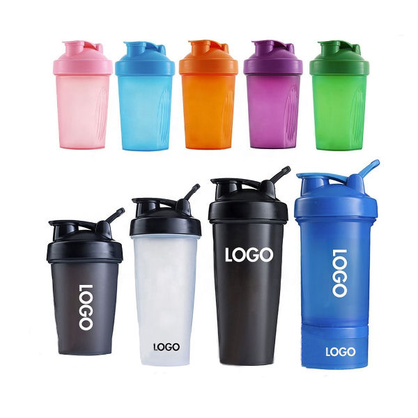 Buy Wholesale China Shaker Bottles Custom 20oz 28oz Classic Smoothie Gym Cup  Protein Plastic Shaker Blender Water Bottle & Shaker Bottles at USD 0.59