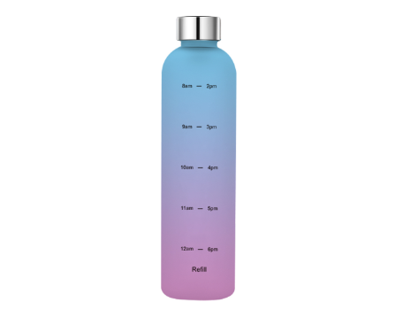 Wholesale Water Bottles with Time Marker