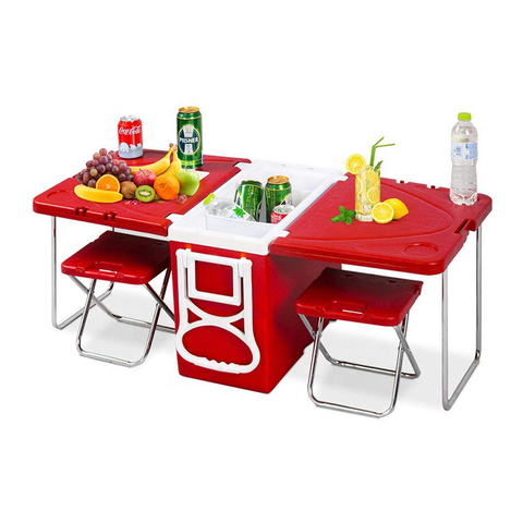 Hot 28l Multi-functional Outdoor Camping Insulation Folded Cooler