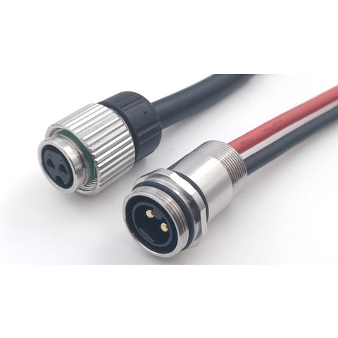 Outdoor M16 Male Female Over Molding Cable Waterproof Electrical 2 Pin  Quick Release Power Connector - China 2 Pin Quick Release Power Connector,  Electrical 2 Pin Connector