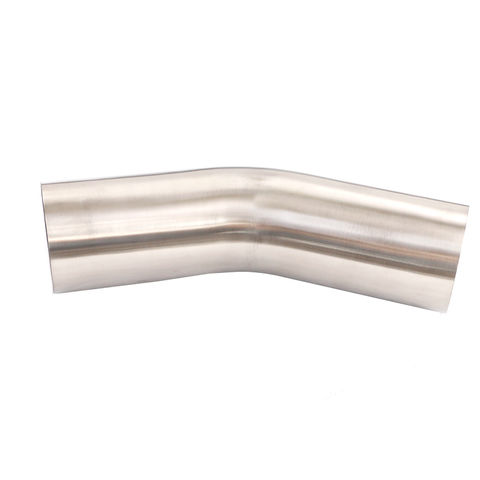 Buy Wholesale China 45 Degree Brushed Stainless Steel Custom Mandrel Bends  & 45 Degree Elbow at USD 2